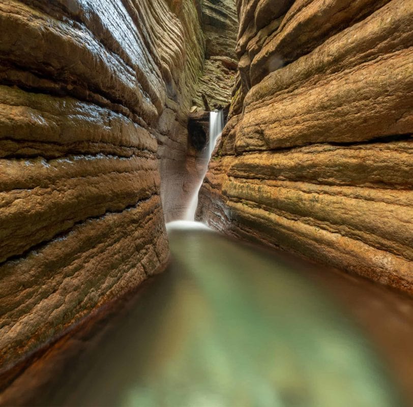 Wasserfotografie im Tauglbach