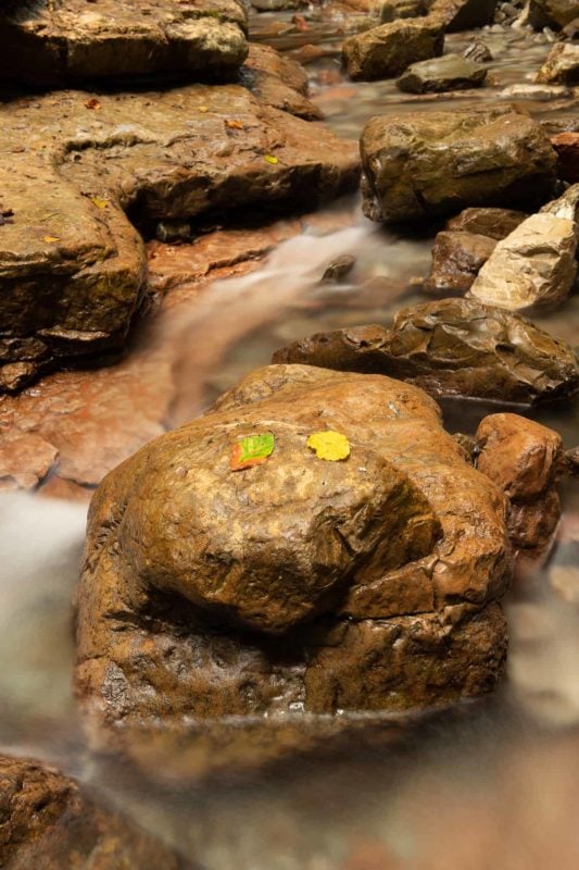 Wasserfotografie im Tauglbach