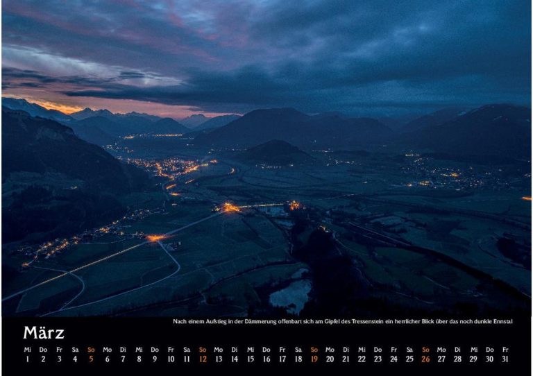 manuel capellari kalender ennstaler lichtblicke 2023 maerz